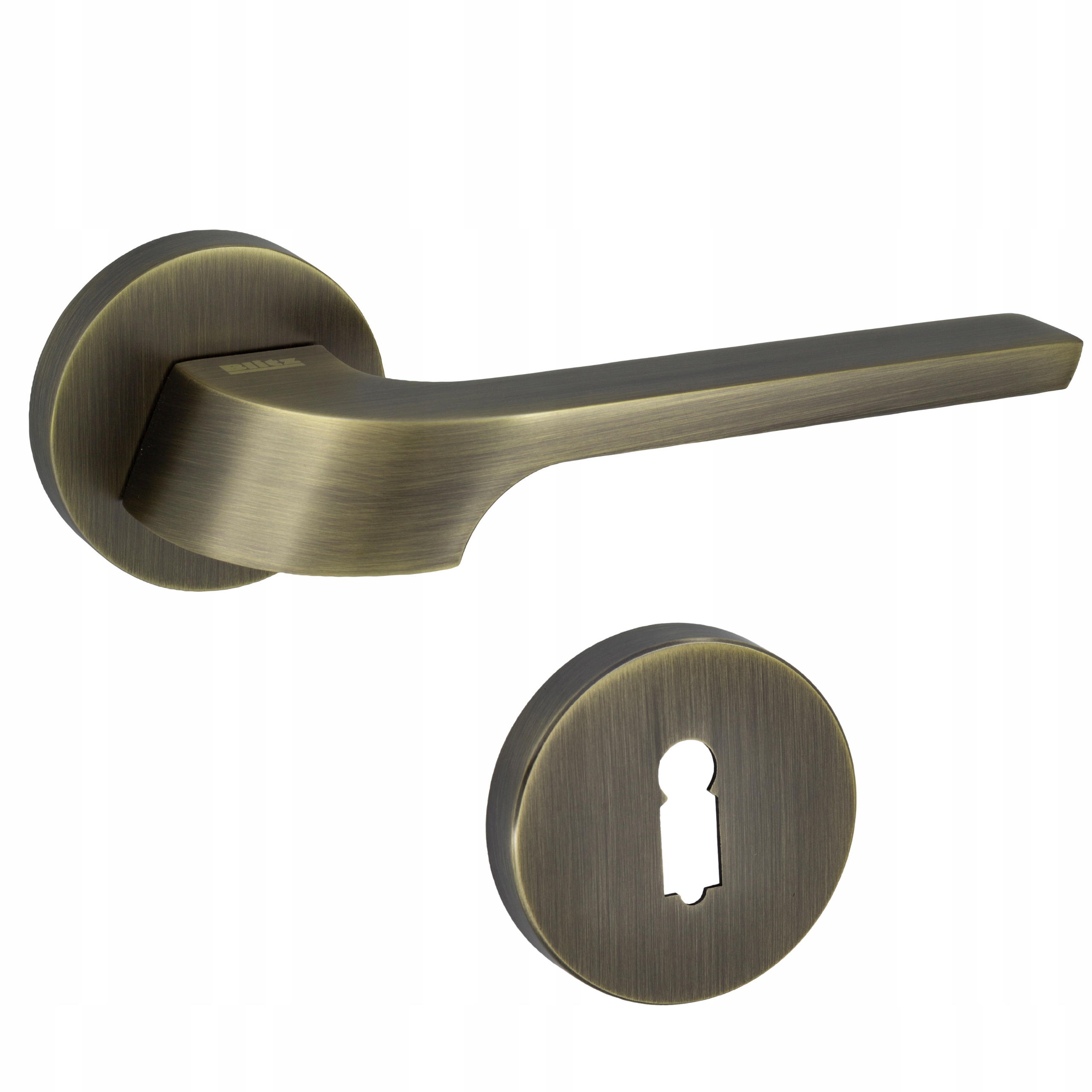 

Klamka Do Drzwi Szyld Na Klucz Fabia Patyna Mat