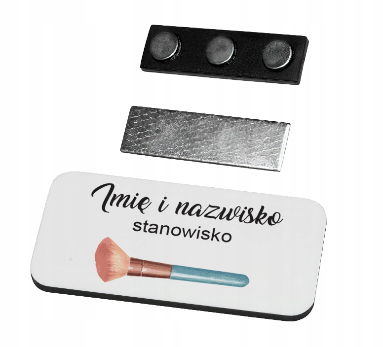 

Plakietka Magnesowa Magnes Imię identyfikator