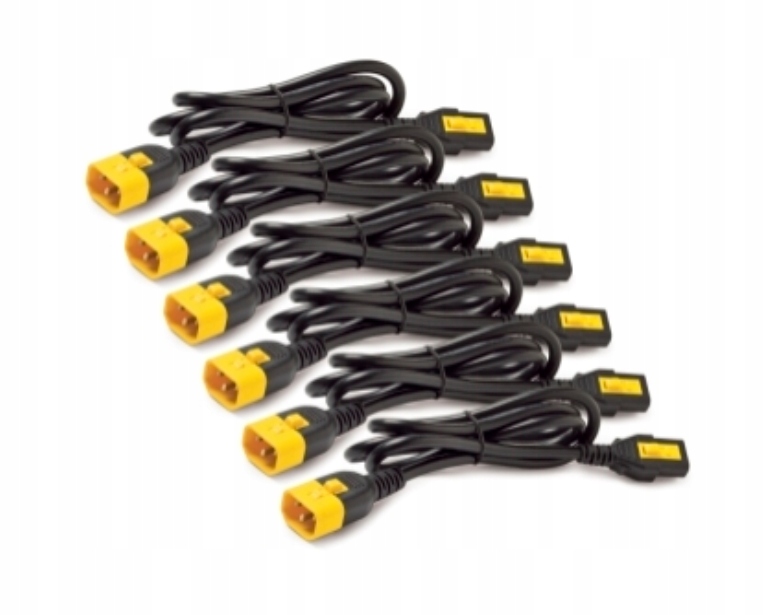 nowy Kabel zasilający Apc (AP8702S-NA C13 do C14 0,6m zestaw