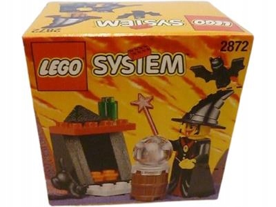 nový Lego systém Castle Fright Knights 2872 Čarodějnice a krb Misb 1997