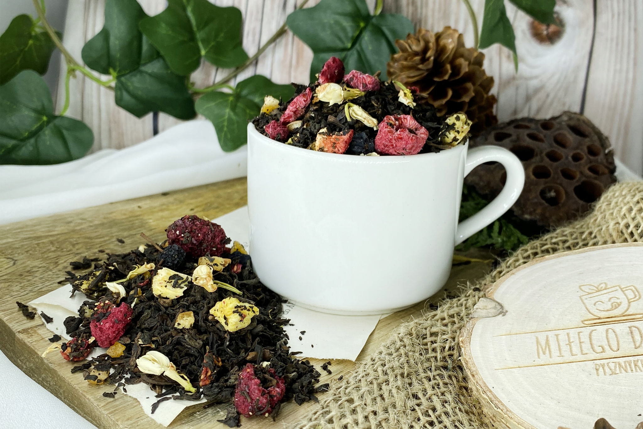 Herbata czerwona Pu-Erh CASABLANCA 50g SLIM FIT Marka PysznyKubek