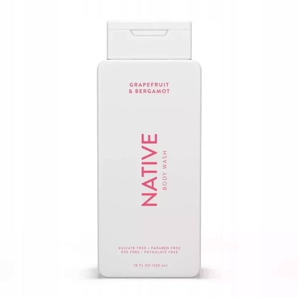 sprchový gel na tělo Native Body Wash Grapefruit & Bergamot 532 ml