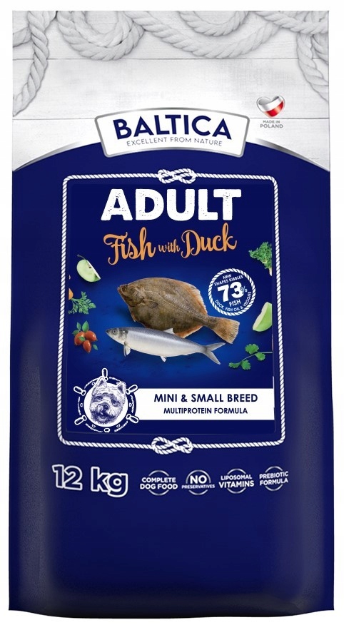 Baltica Excellent Adult Fish with Duck Xs/s 12kg