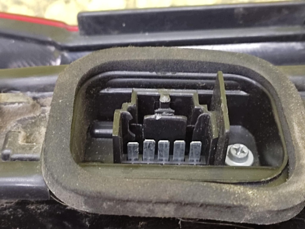FIAT PANDA II light right rear part 51763006