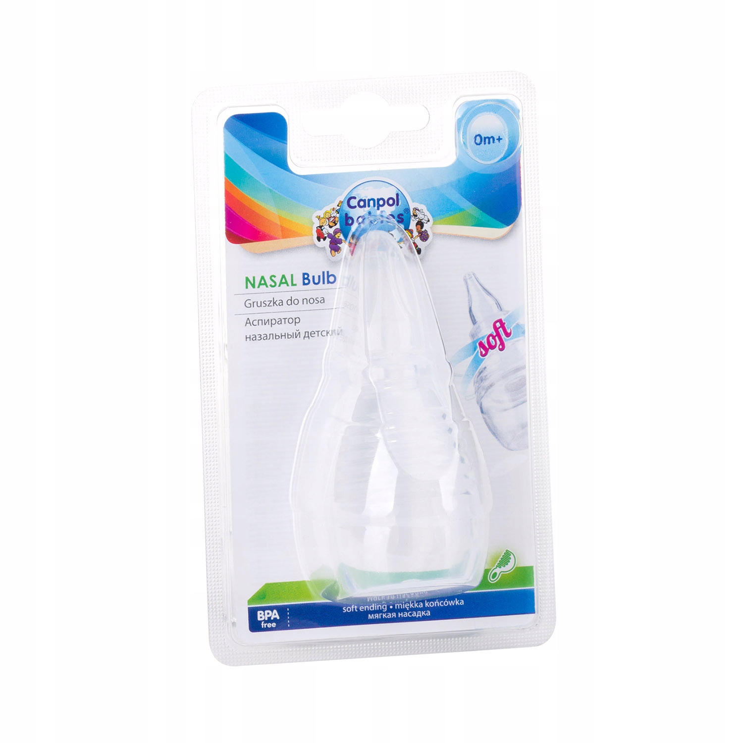 CANPOL SILIKONOWA GRUSZKA ASPIRATOR DO NOSA MIĘKKA Marka Canpol babies