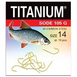 Haczyk Titanium SODE105G #14 10szt Robinson
