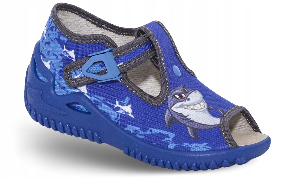 

Zetpol kapcie dziecięce Mateusz niebieski Shark 19