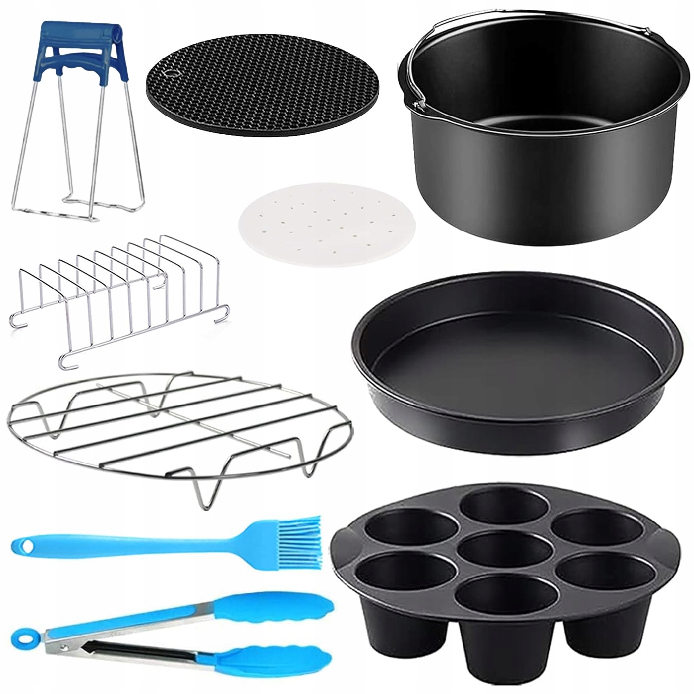 Příslušenství K Fritéze Odolné Vůči Korozi A Vysokým Teplotám, 11 Kusů