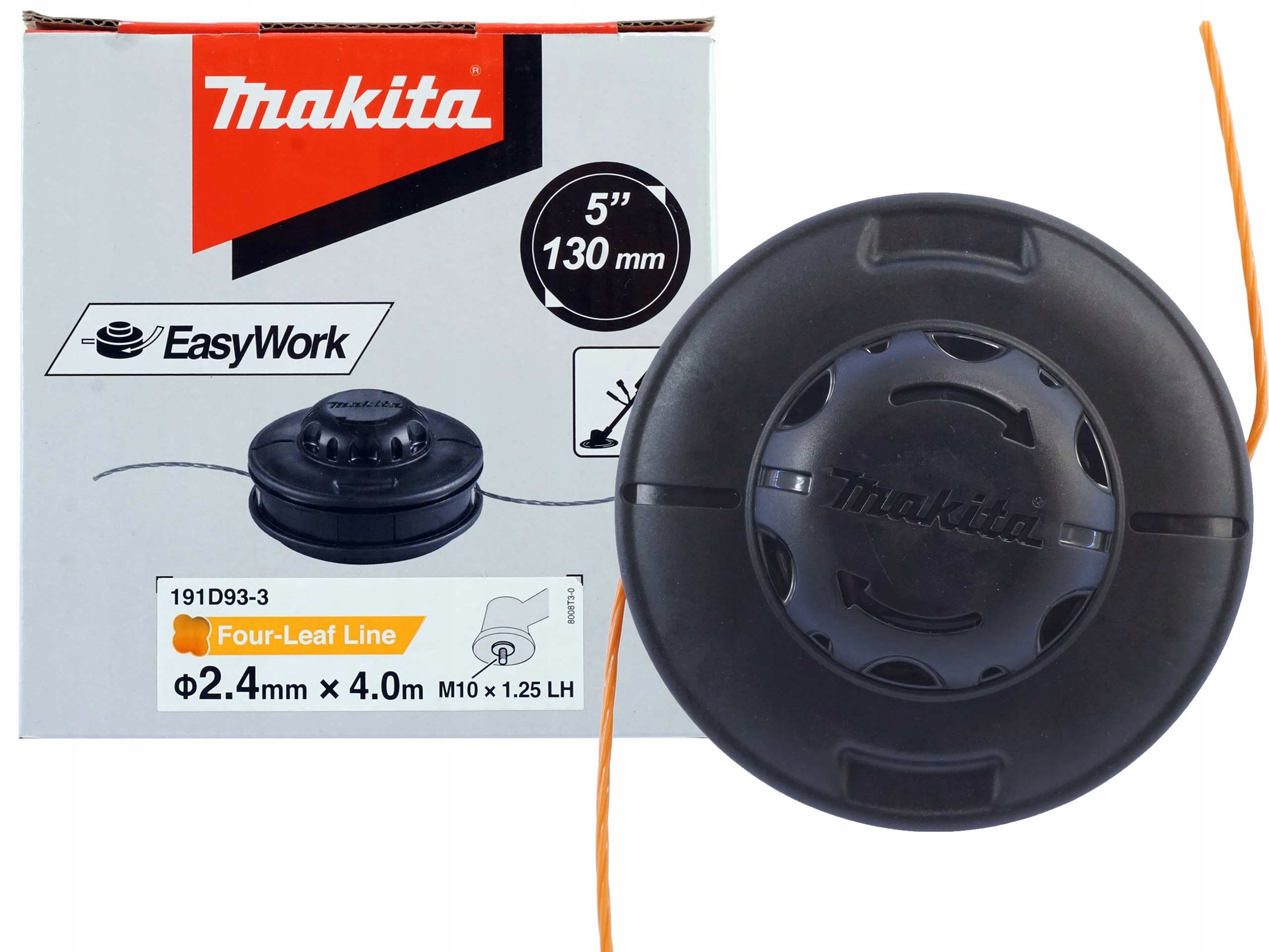 Makita głowica żyłkowa M10x1.25LH 2,4mm EBH341U