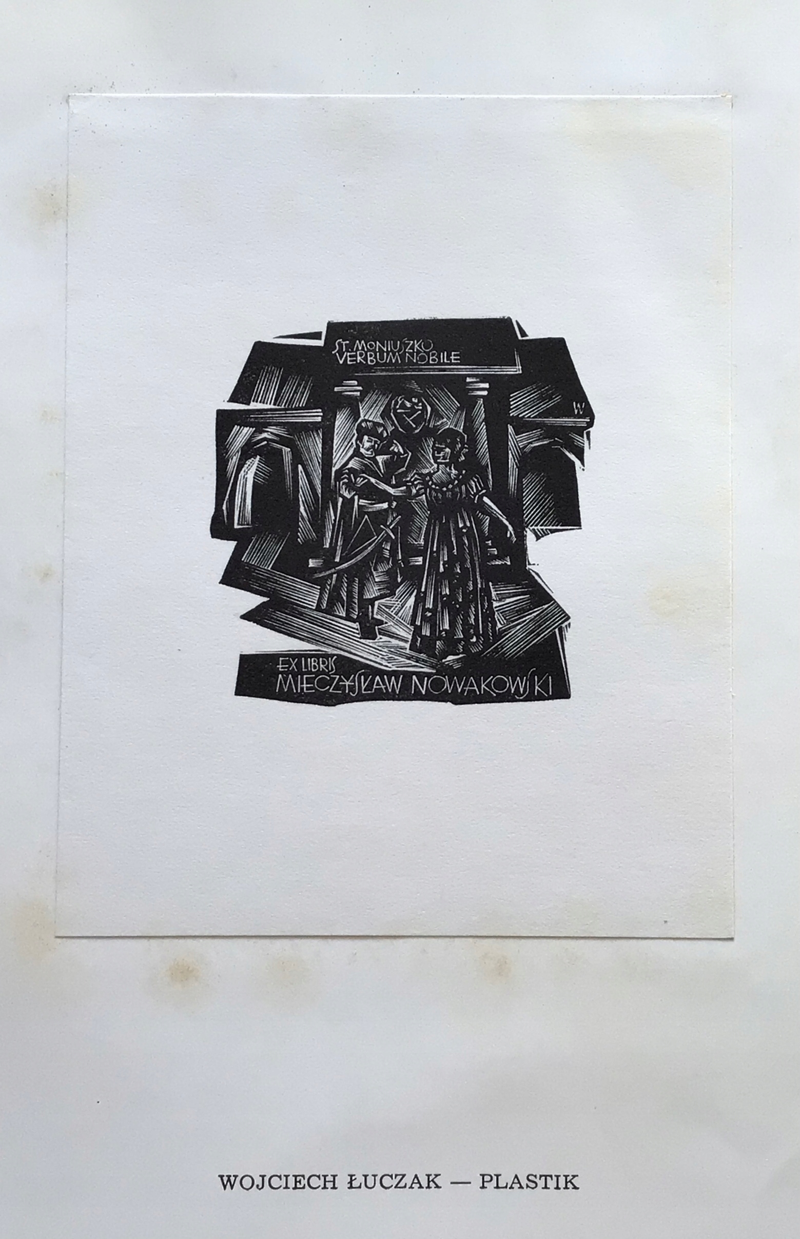 Ex-libris Wojciech Łuczak