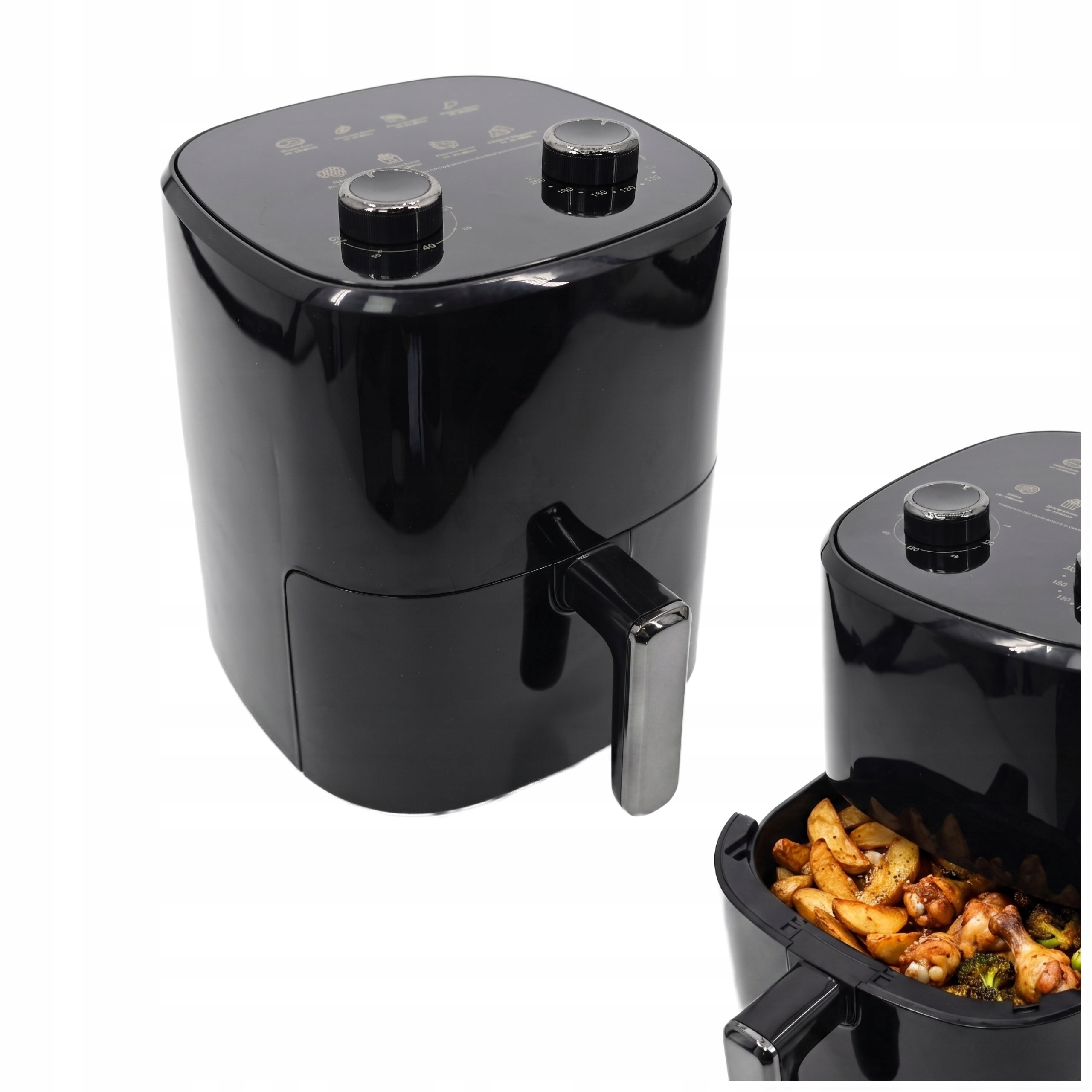 Frytkownica Beztłuszczowa Air Fryer do Ciężarówki kampera Auta 4L 24V 250W