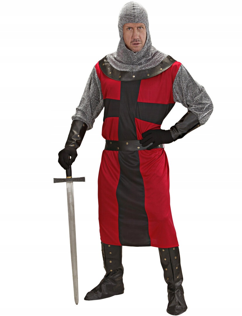 Pánský kostým rytíř s kápí XXXL