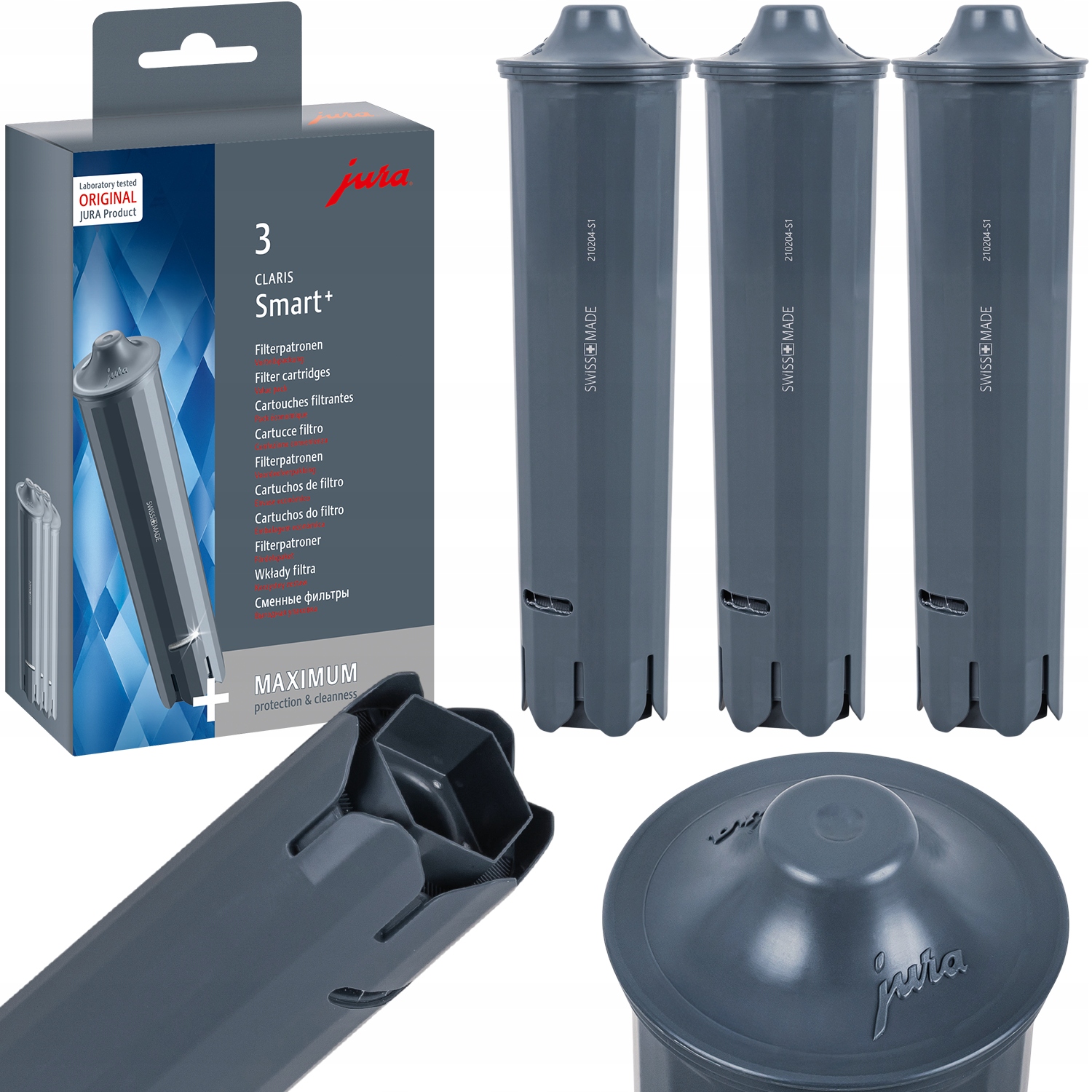 Filtr Wkład Do Wody Do Ekspresu Jura Claris Smart+ 3 Szt.