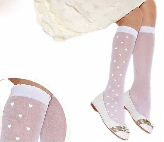 

Funpol Podkolanówki One Size 20DEN Serduszka 2PARY