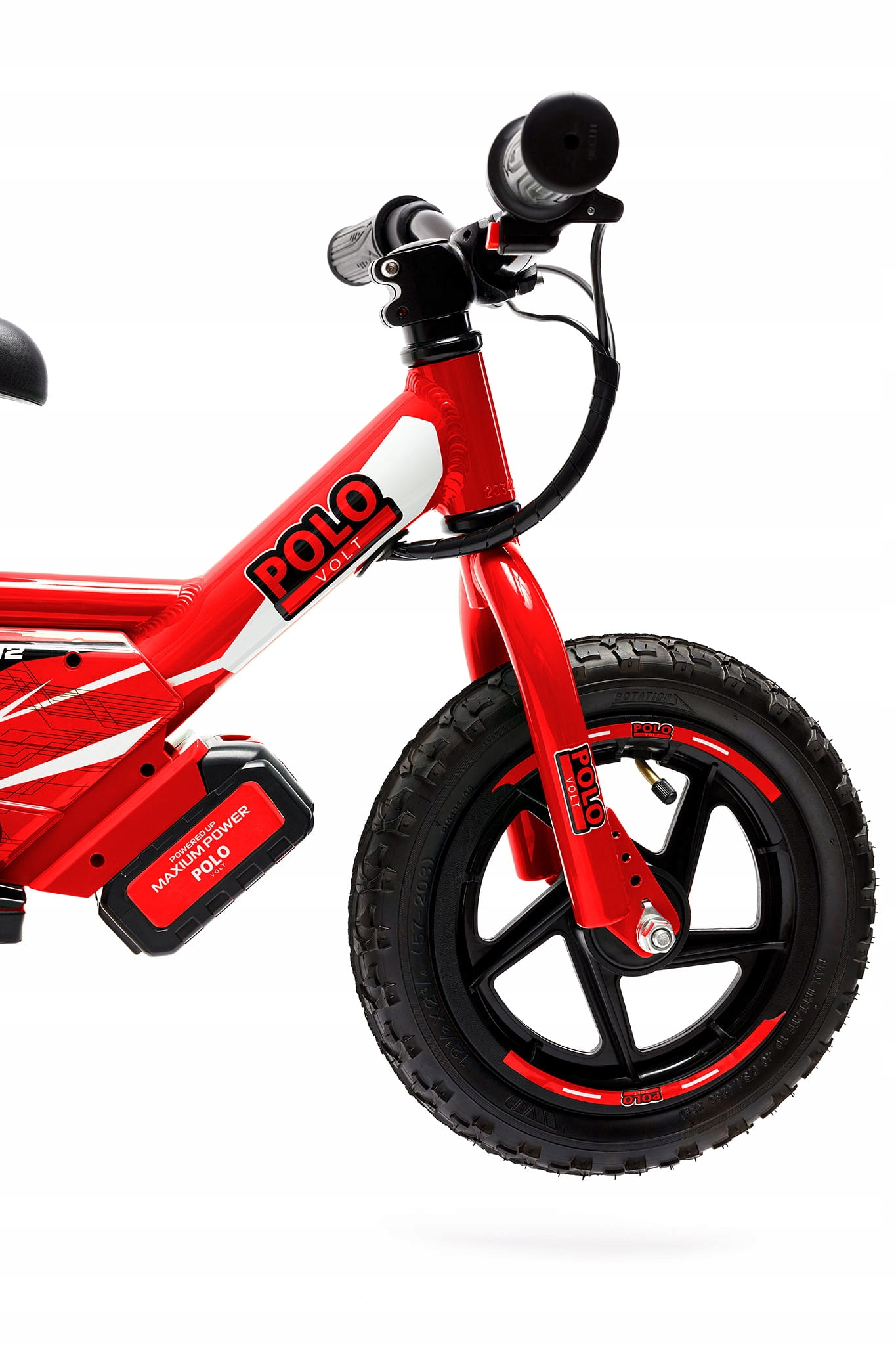 Rowerek biegowy elektryczny MINI CROSS RS-12 POLOVOLT biegówka +GRATIS! Model RS-12