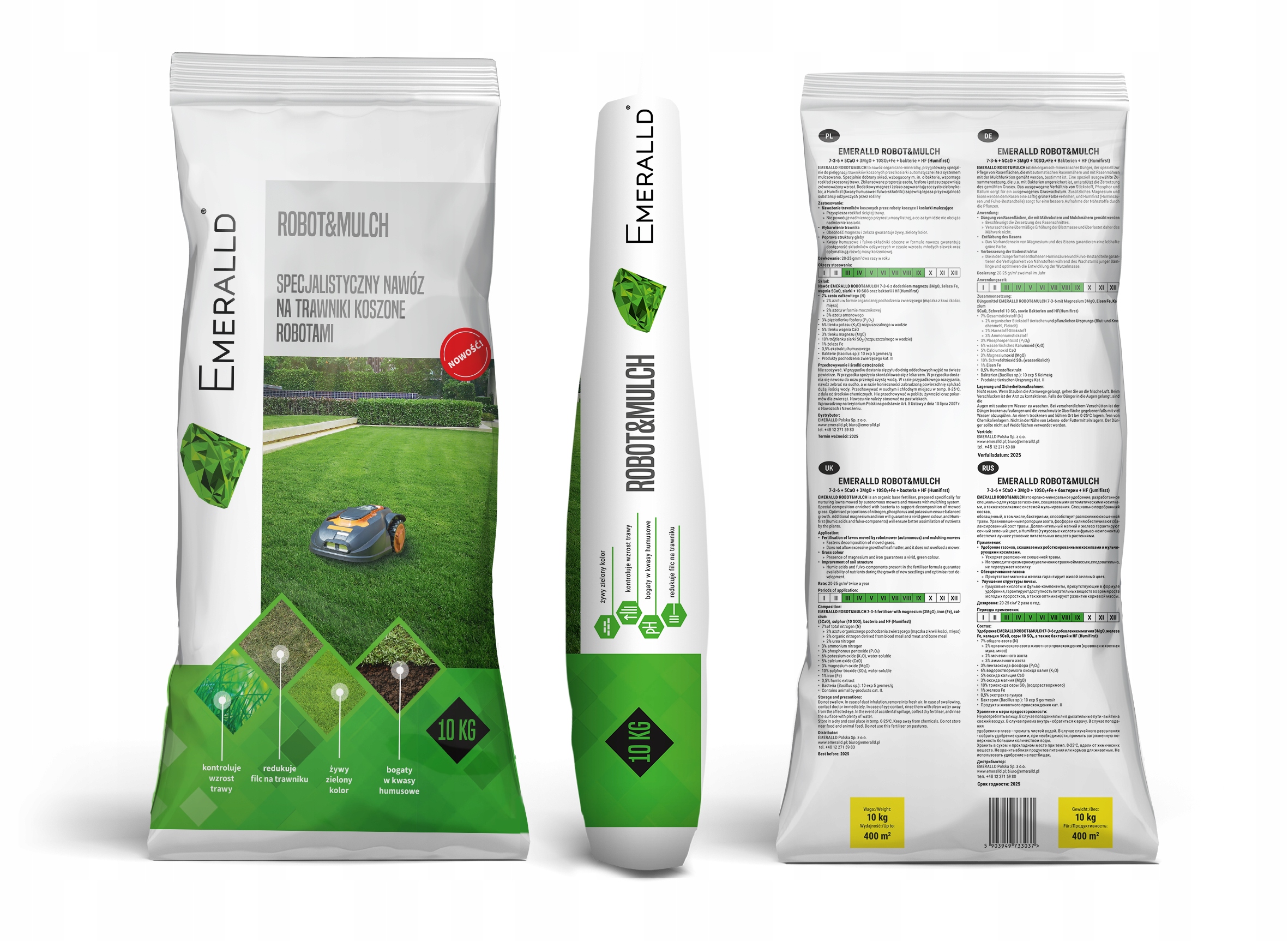 Emeralld Home Robot & Mulch Emeralld