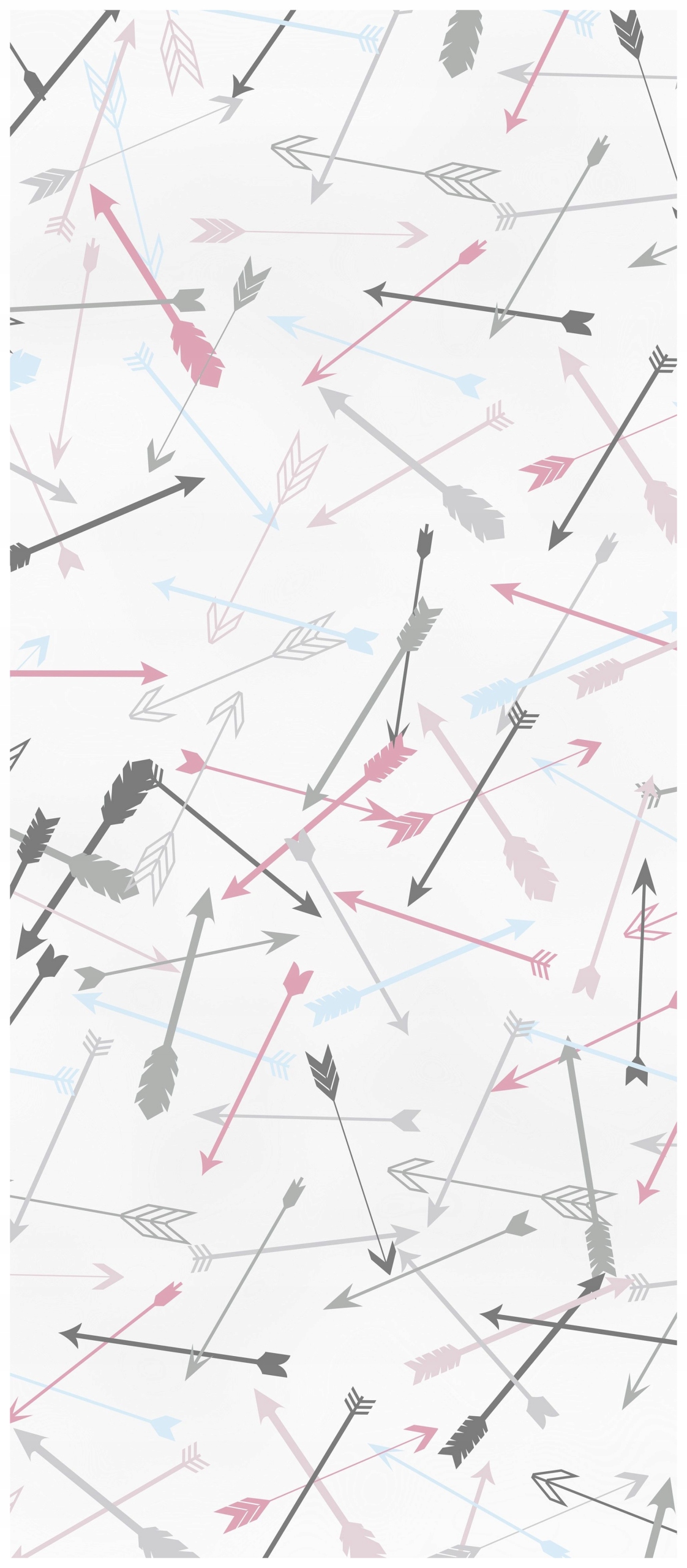 Samolepka Fototapeta Abstraktní šípy pastelové vzory 91x211