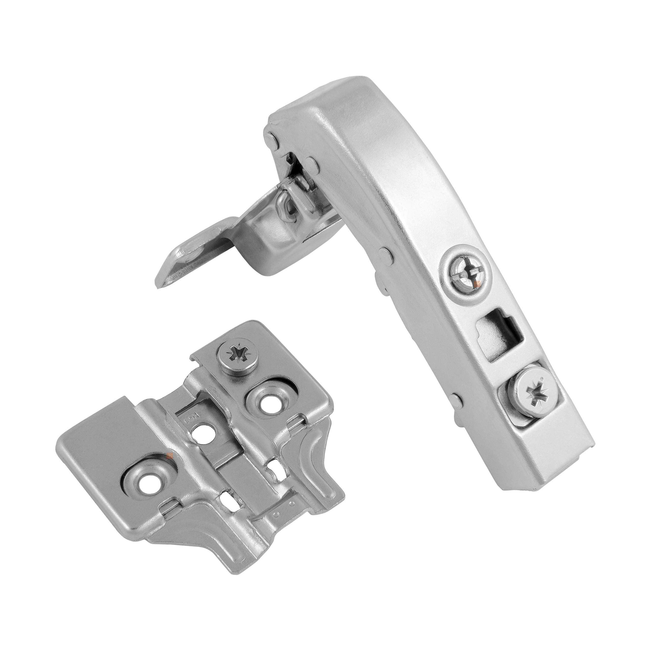 

Zawias meblowy równoległy Emuca X91 3D cichy domyk