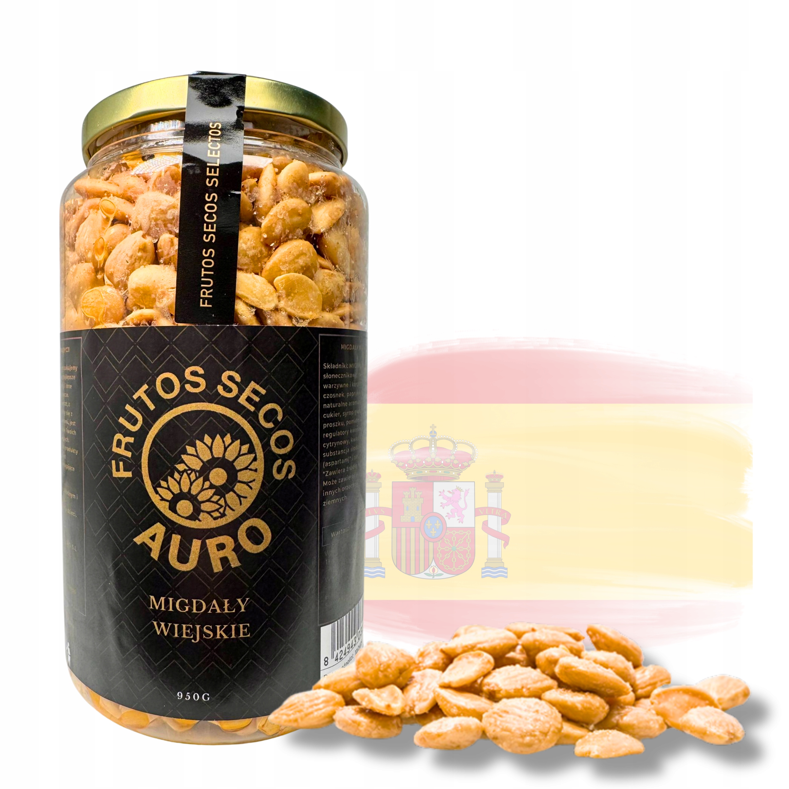 Migdały Wiejskie W Zalewie Pomidor Cebula Czosnek (950g) Jakość Premium