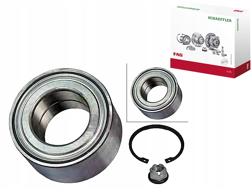 КОМПЛЕКТ ПОДШИПНИК КОЛЕСА FAG02109533r 5522 Vkba7000 R