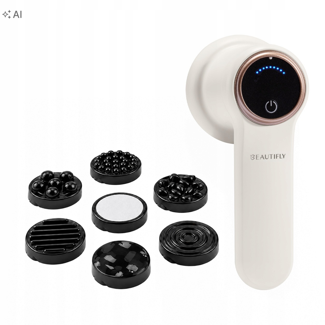 Masażer antycellulitowy do ciała Led 8 końcówek – Beautifly TouchSense