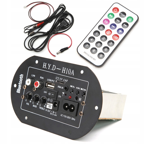 

Wzmacniacz audio z front panelem TA8211AH Toshiba