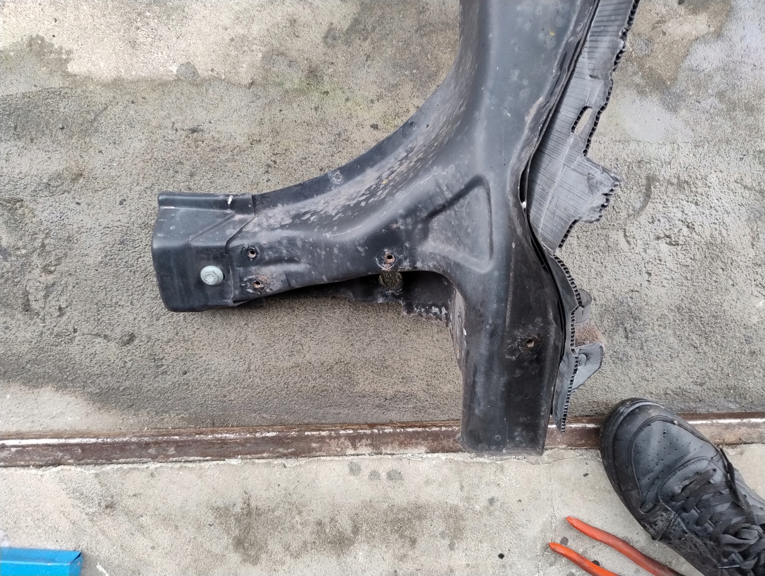 support panel for radiators pillar VW T5 2.5 TDI L7H000043C