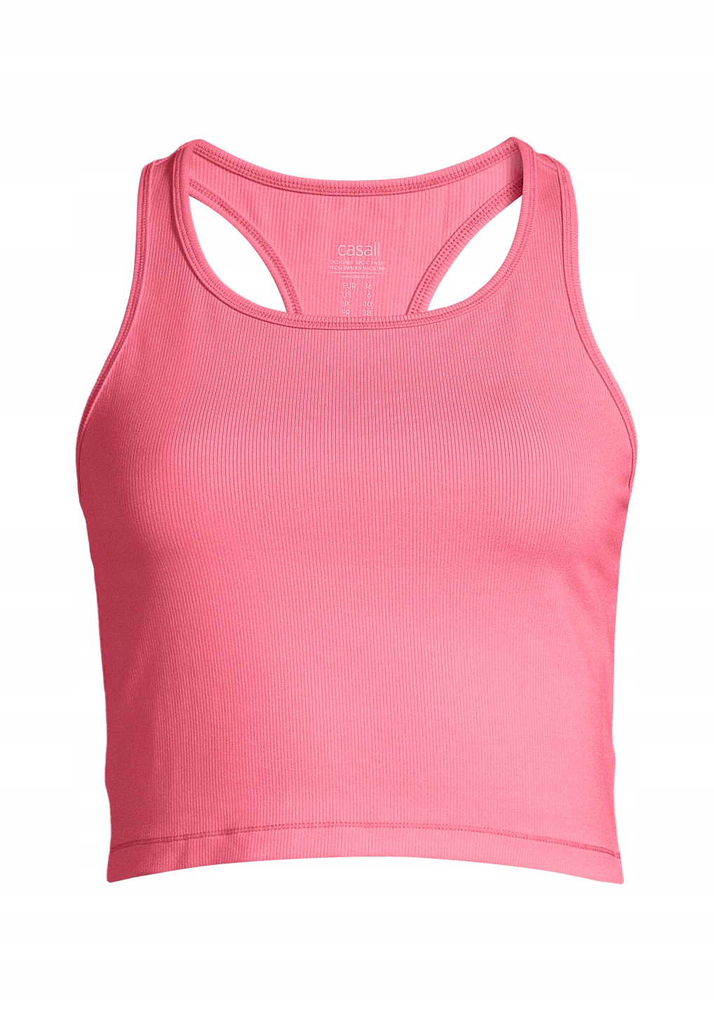 Top Casall Crop Rib Racerback R44