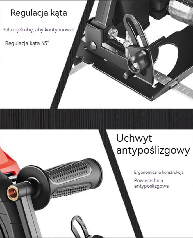 PRZYSTAWKA PROWADNICA NA SZLIFIERKĘ KĄTOWĄ ADAPTER Kod producenta 5903957206806