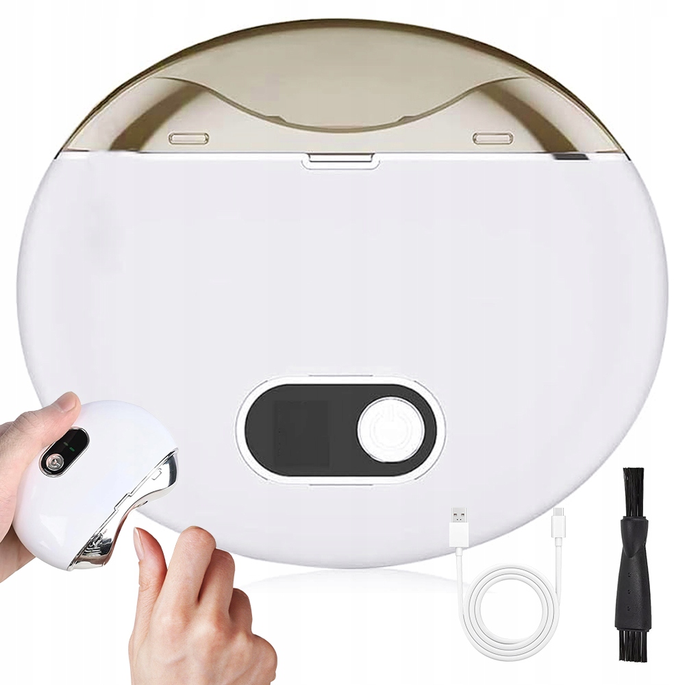 Elektrický Odstřihovač Na Silné Nehty, 3 Rychlosti, Usb 500 mAh, bílý