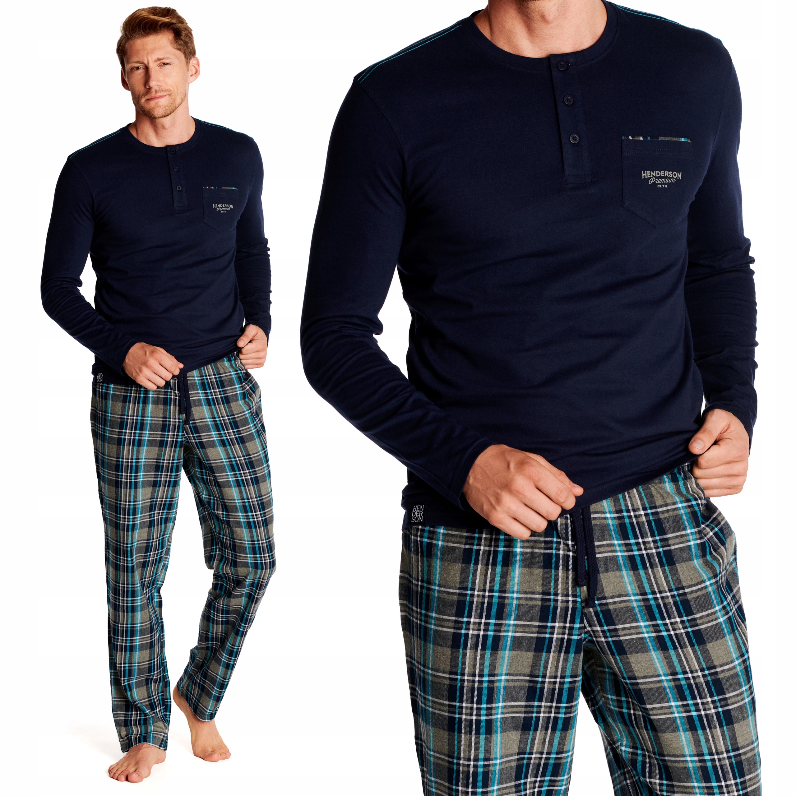 

Piżama męska Henderson Zeta 38360-59 - XXL