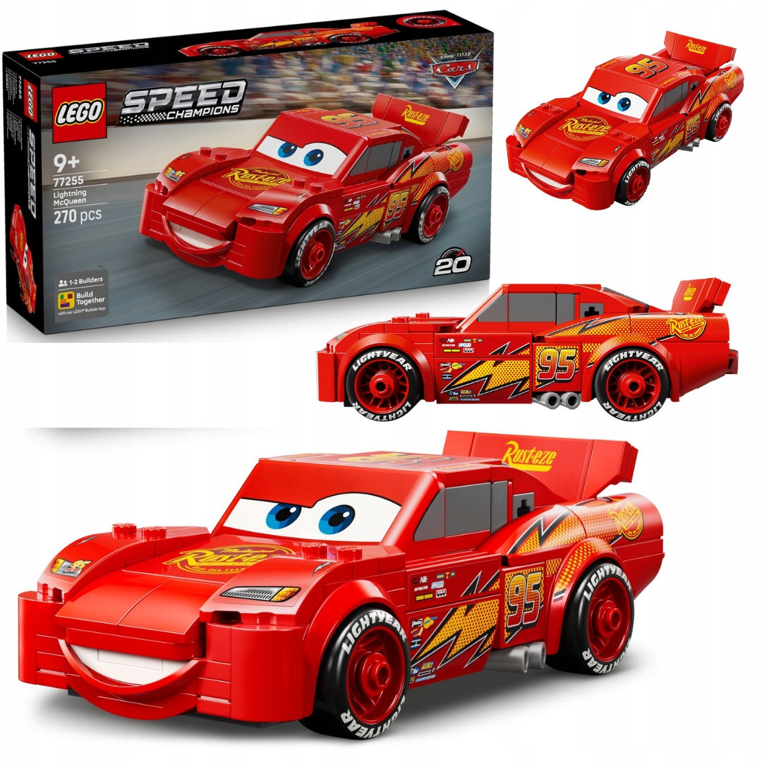 Lego 77255 Speed Champions Blesk McQueen Disney Pixar Auta