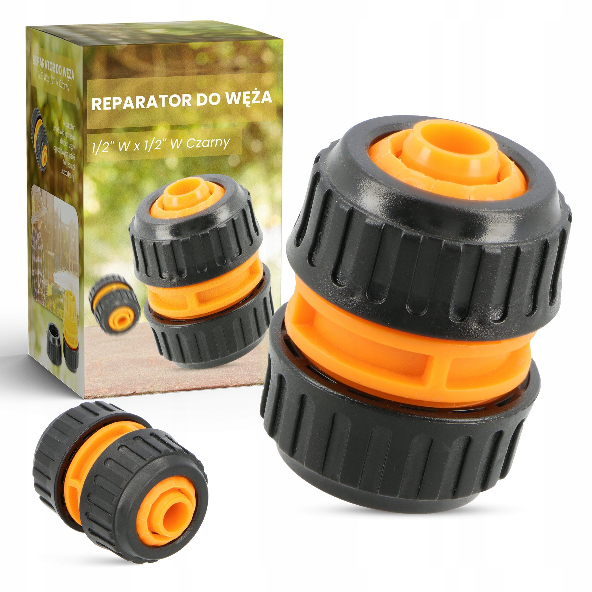 

Reparator Black Line do węża złączka łącznik 1/2''