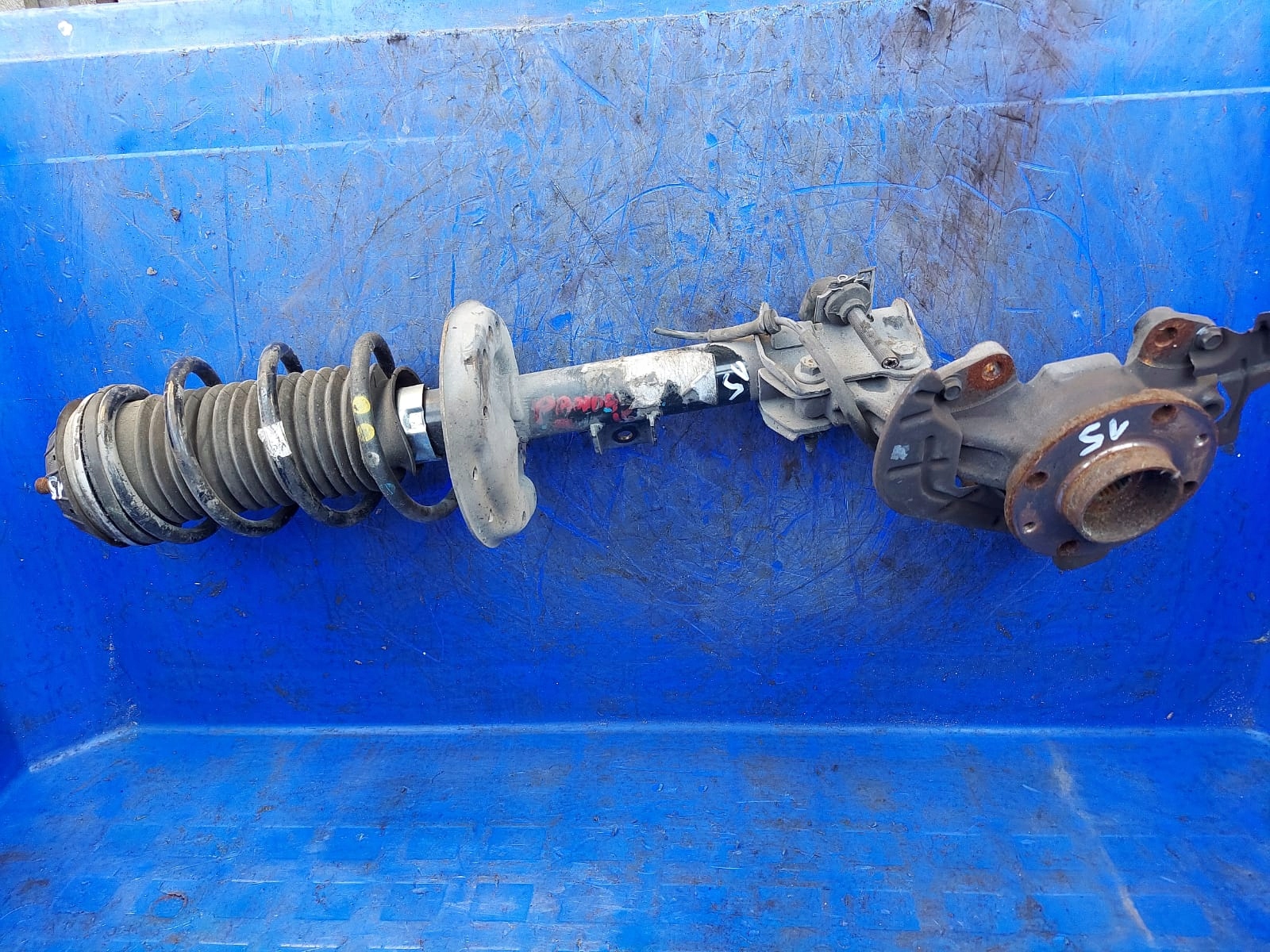 MCPERSON swing shock absorber FIAT PANDA 14E13N