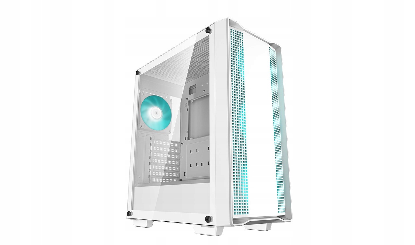 Deepcool skříň CC560 V2 Atx 4x120 mm fan Usb 3.0 Usb 2.0 bílá
