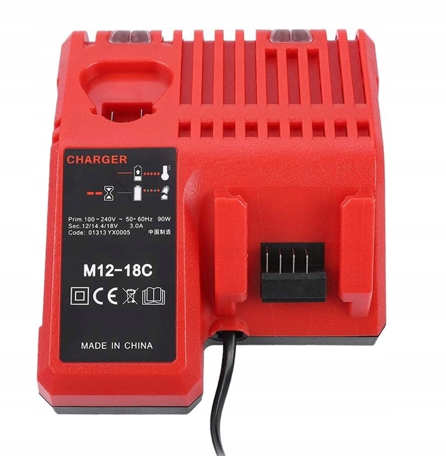 Ładowarka zamiennik Milwaukee M12-18FC do baterii M12 12V M18 18V M14 2w1