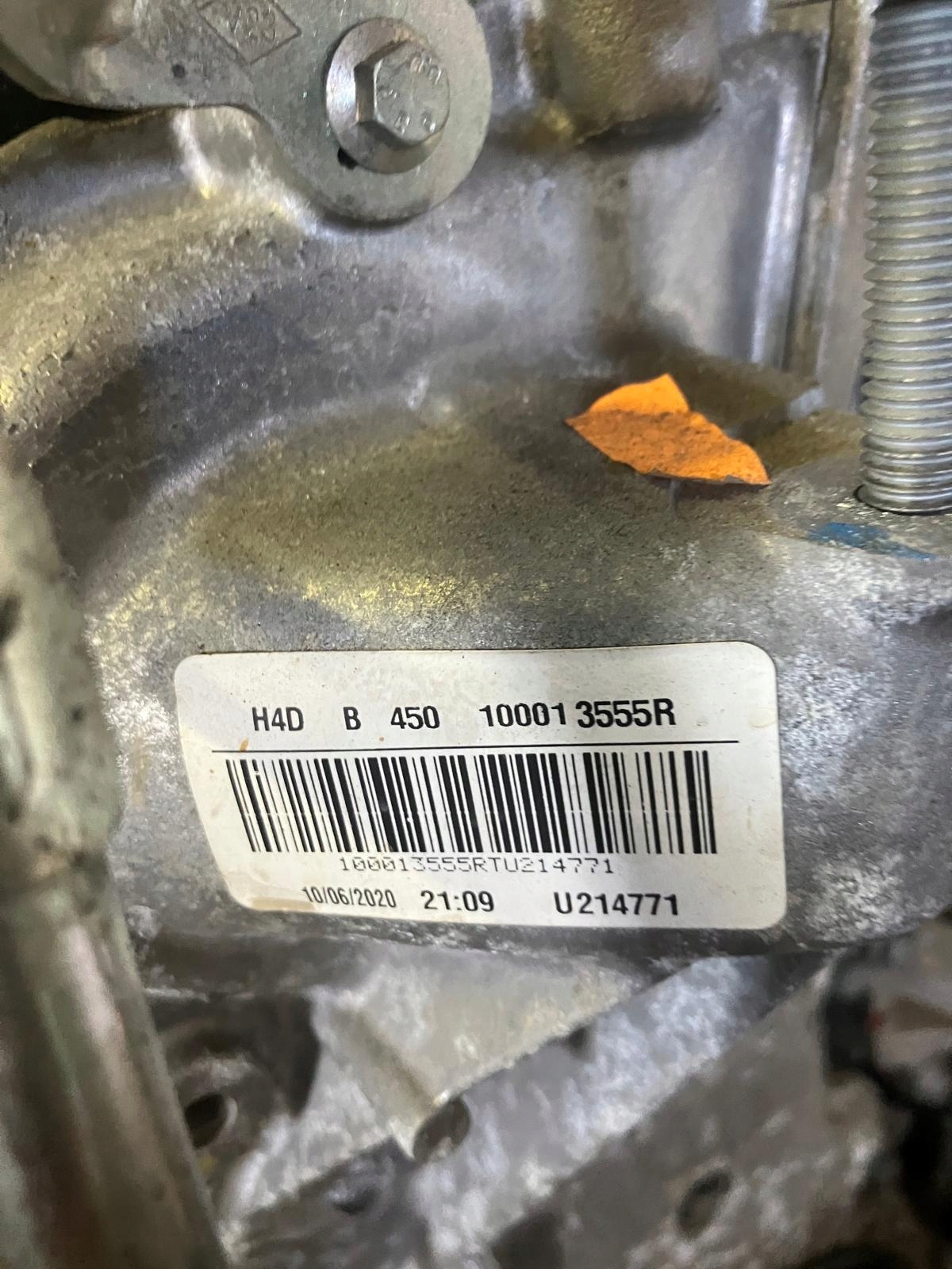 engine complete RENAULT CLIO V 1.0 TCE H4DB450 H4D 450