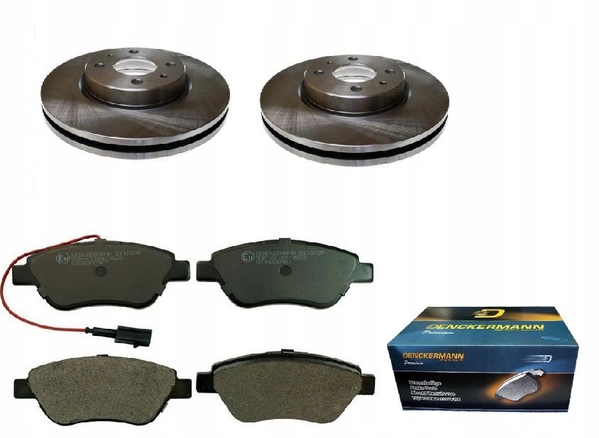 Kotouče Fiat Fiorino II Qubo 257 MM Přední