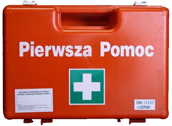 

Apteczka K15 przemysłowa z wieszakiem ustnik