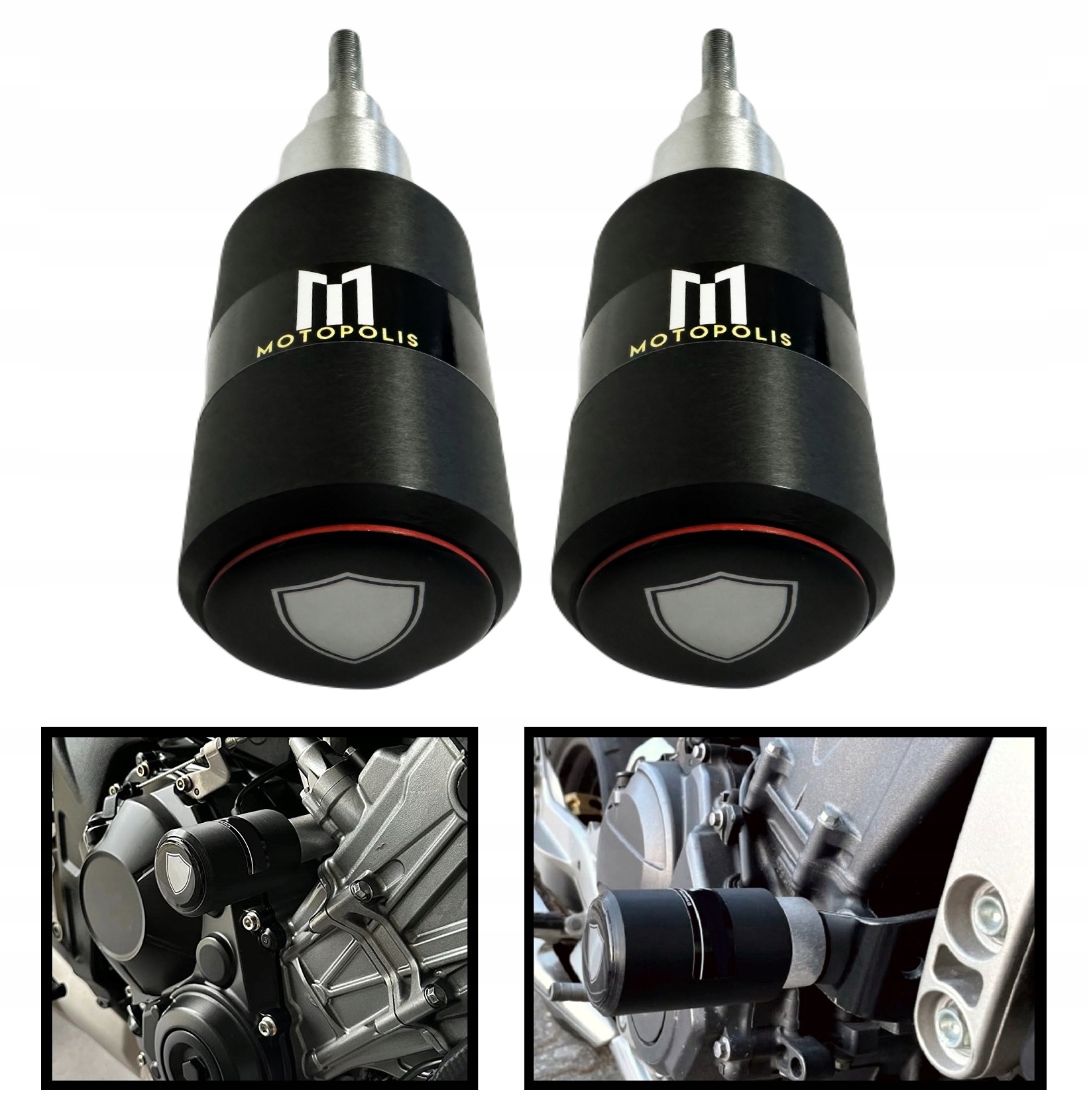 Crash Pady MotopoliS pre Yamaha R1 Yzf 1000 RN12 2004-2006 Crashpady Slidery