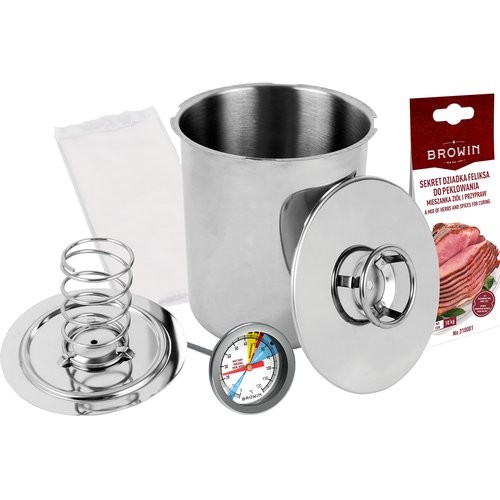 

Szynkowar 3kg zestaw rodzinna uczta Browin