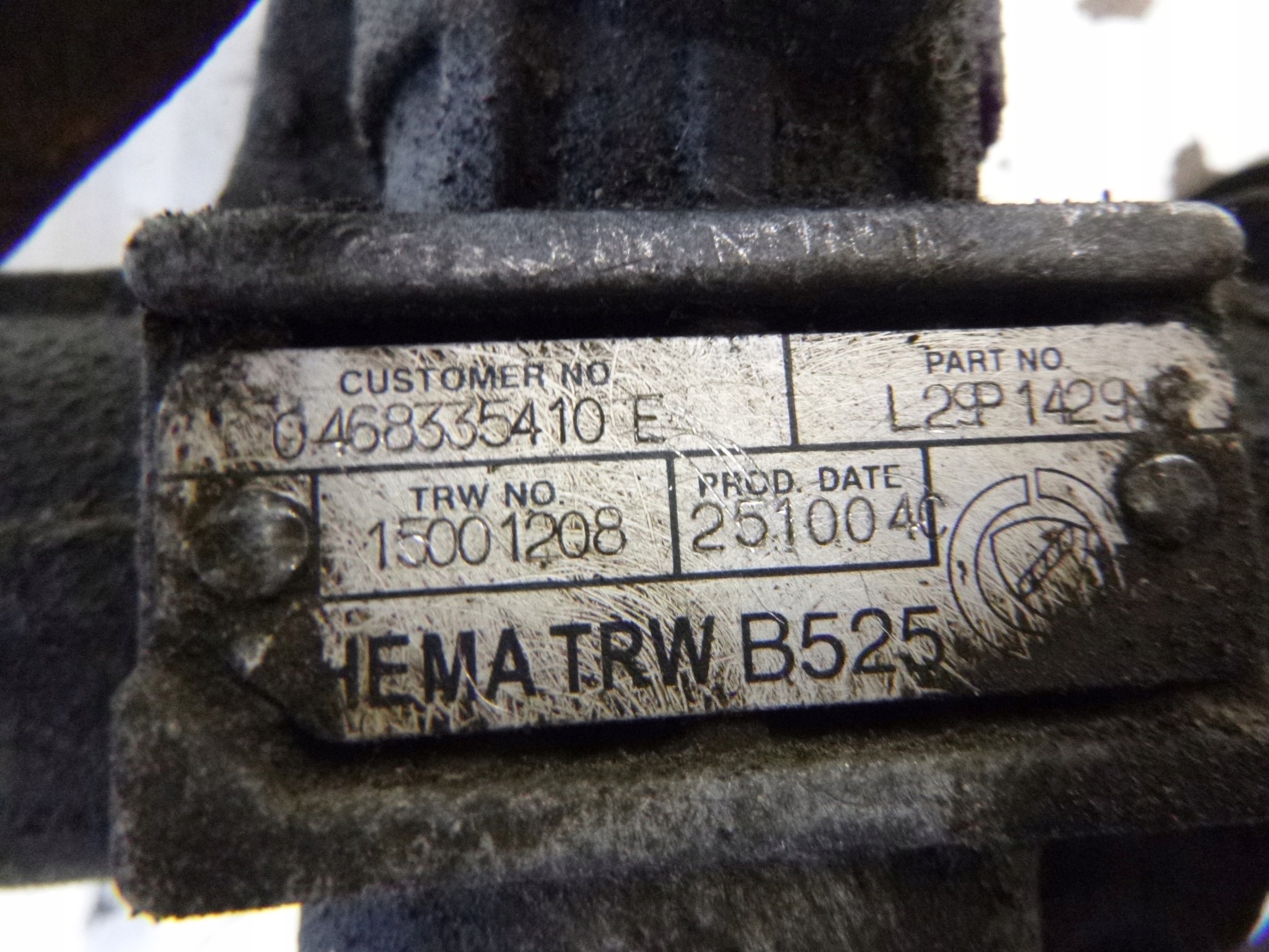 control Fiat Doblo and 1.2 B 2000-2010 468335410 TRW
