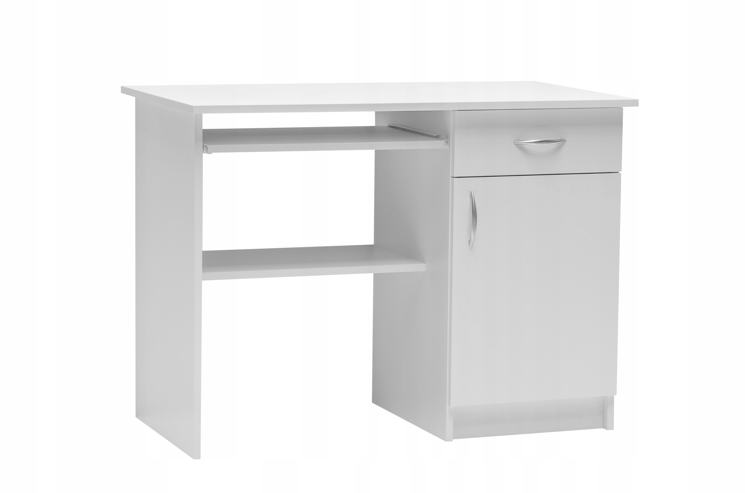 AB1 BIURKO komputerowe tradycyjne toaletka białe