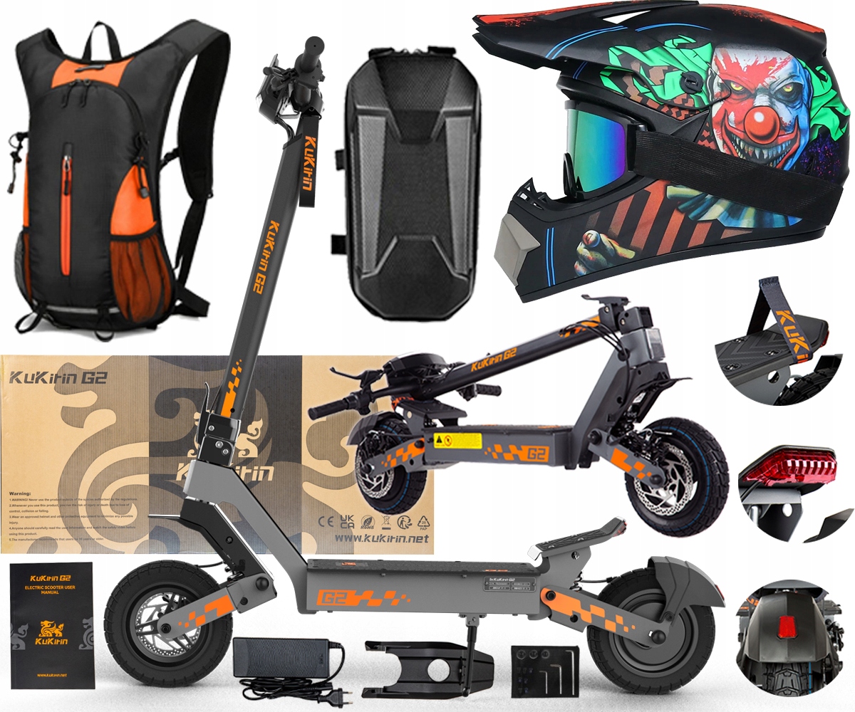 2026 Kukirin G2 Pojazd elektryczny 48V 15.6Ah 800W 45KM/H Terenowy+