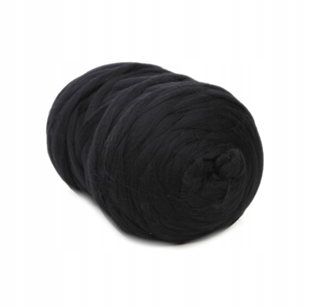 Česací vlna na pletení přikrývek 4,5kg Černá