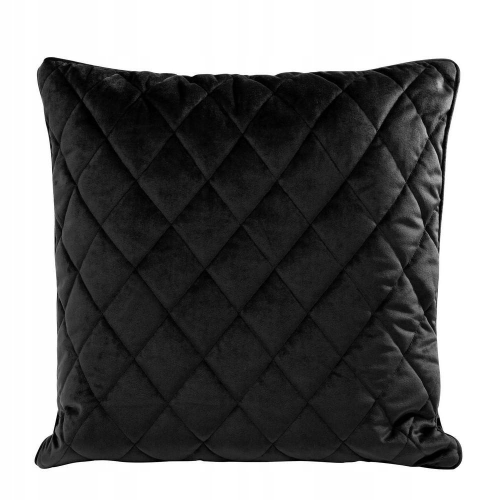 

Poszewka dekoracyjna 45x45 Velvet 27 F czarna