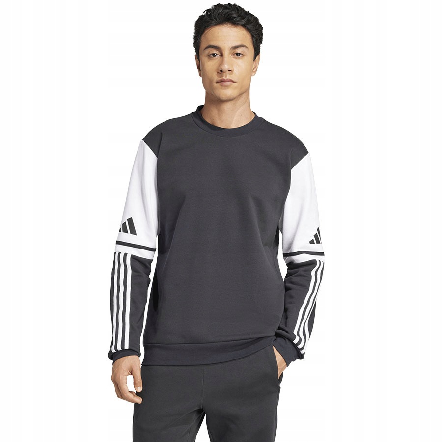 Bavlněná mikina pánská adidas Squadra 25 Sweat Crew černá JE2780 vel. M