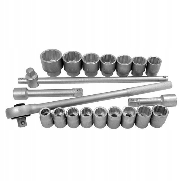 ZESTAW KLUCZY NASADOWYCH 3/4'' NASADKI 19-50 MM Marka Neilsen