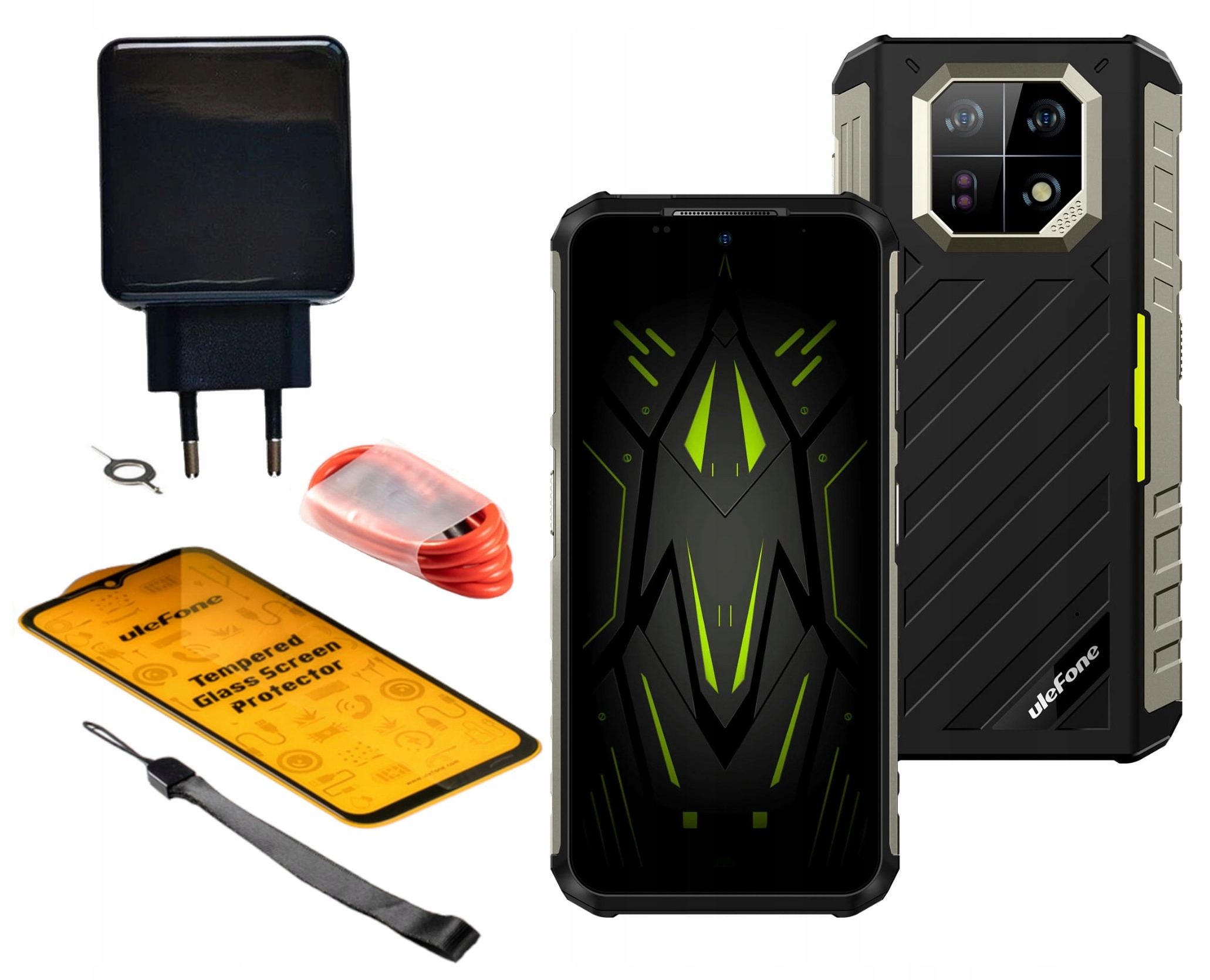 Ulefone Armor 22 Pancerny Smartfon 8/128GB 4G 64MP Night Vision Ładowarka