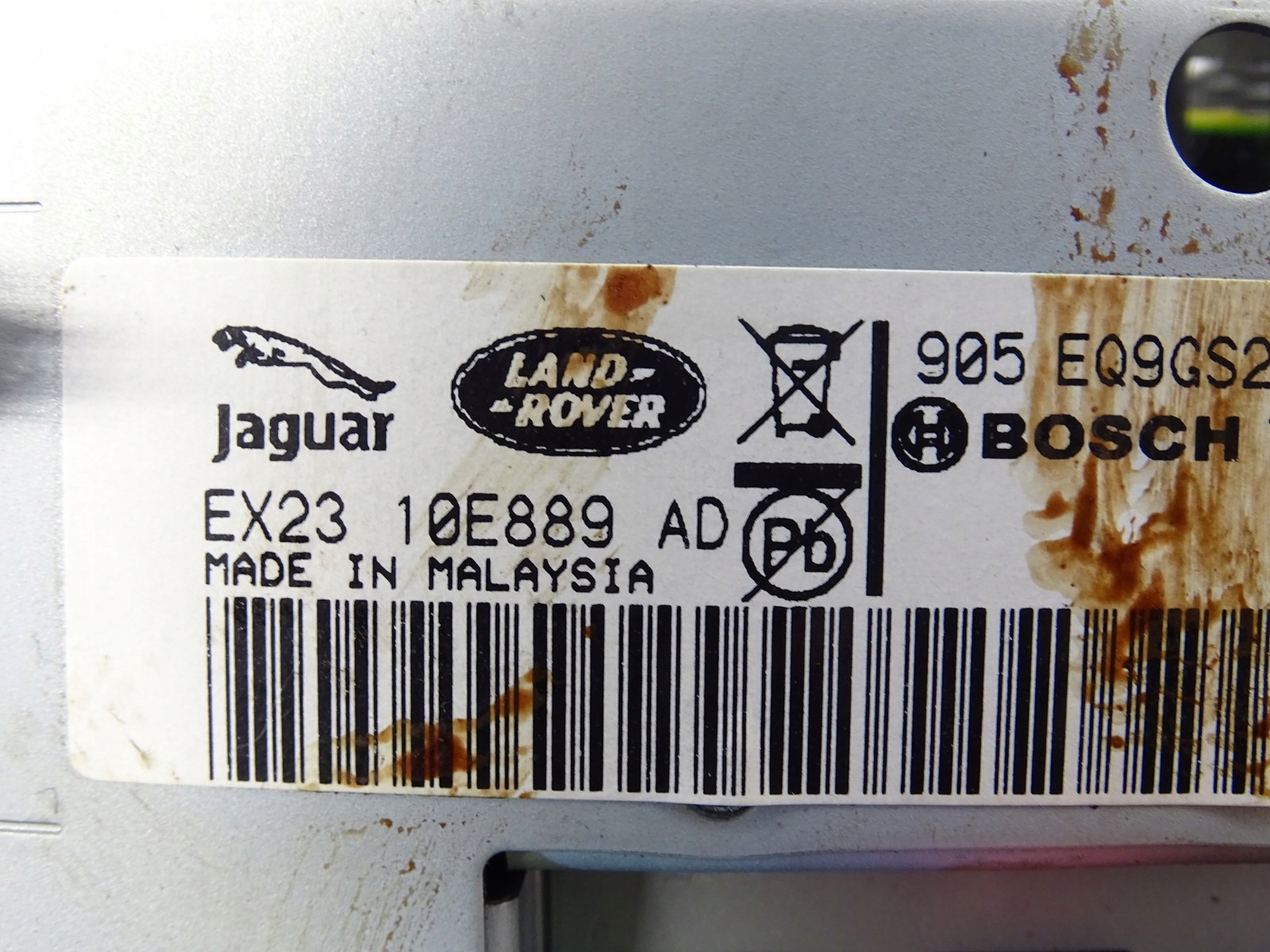 display navigation devices JAGUAR XF EX2310E889AD